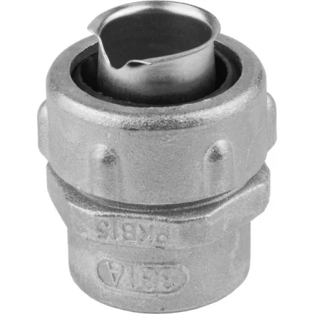 Резьбовой крепежный элемент СВЕТОЗАР металлич, с внутренней резьбой, для металлорукава диаметром 15мм, IP54 60201-15 купить в Ханты-Мансийске