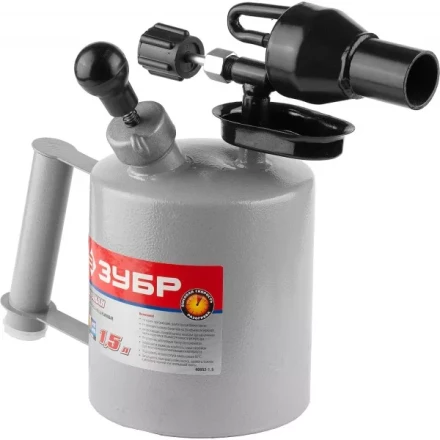 ЗУБР. Лампа паяльная ВУЛКАН ВК-10, стальная, 1,0 л 40652-1.0 купить в Ханты-Мансийске