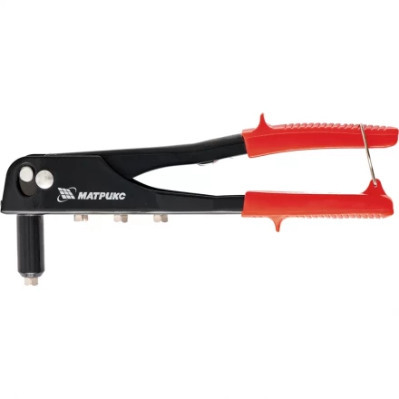 Заклепочник 250 мм заклепки 2,4-3,2-4,0-4,8 мм MATRIX 40524 купить в Ханты-Мансийске