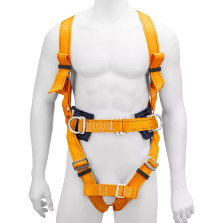 Удерживающе-страховочная привязь Сибртех 89507, модель УСП II, наплечные и набедренные лямки, высокий кушак купить в Ханты-Мансийске