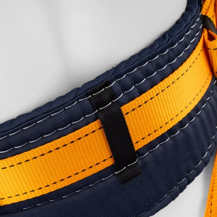 Удерживающе-страховочная привязь Сибртех 89507, модель УСП II, наплечные и набедренные лямки, высокий кушак купить в Ханты-Мансийске