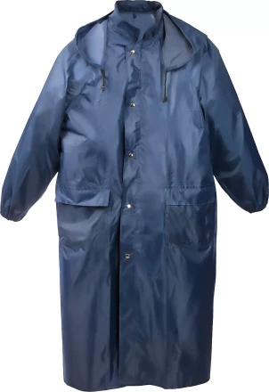 Плащ-дождевик STAYER 11612-52, нейлоновый на молнии, синий цвет, размер 52-54 11612-52 купить в Ханты-Мансийске