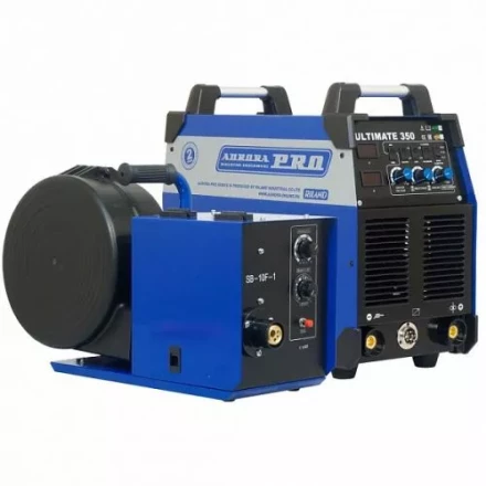 Инверторный сварочный полуавтомат ULTIMATE 350 IGBT с горелкой  подающий закрытый SB-10F пакет проводов  НАКС 2 штки Aurora-Pro купить в Ханты-Мансийске