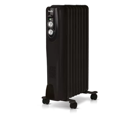 Маслянный радиатор обогреватель электрический BALLU Classic black BOH/CL-09BRN 2000 купить в Ханты-Мансийске