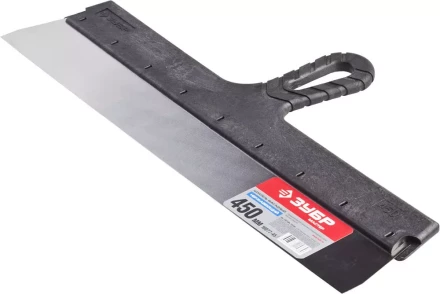 Шпатель ЗУБР &quot;МАСТЕР&quot; ФАСАДНЫЙ нержавеющее полотно, 450мм 10077-45 купить в Ханты-Мансийске