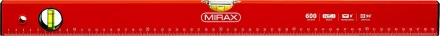 Уровень коробчатый MIRAX, 2 ампулы, крашеный, 600мм 34602-060_z02 купить в Ханты-Мансийске