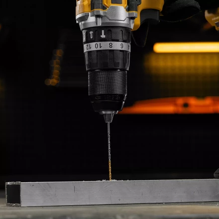 Сверло спиральное по металлу 2,5 х 95 мм Р6М5, Golden Tip, удлиненное, 2шт. Denzel 718246 купить в Ханты-Мансийске