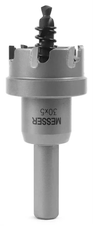ТСТ коронка MESSER 30X5 с центрирующим сверлом и толкающей пружиной купить в Ханты-Мансийске