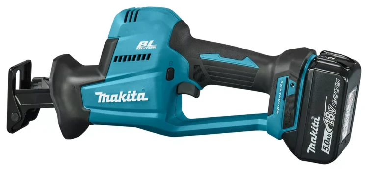 Сабельная пила Makita DJR189RTJ  (2* АКБ 5Ач, ЗУ),  бесщеточный двигатель купить в Ханты-Мансийске