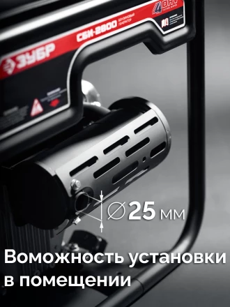 ЗУБР 2800 Вт, инверторный генератор (СБИ-2800) купить в Ханты-Мансийске