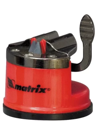 Приспособление для затачивания ножей любого типа, металлическая направляющая, крепление на присоске MATRIX 79104 купить в Ханты-Мансийске