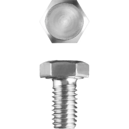 Болт ЗУБР &quot;МАСТЕР&quot; с шестигранной головкой, ГОСТ 7798-70, класс прочности 5.8, оцинкованный, M20x50мм, 5кг 303080-20-050 купить в Ханты-Мансийске