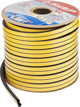 Уплотнитель самоклеящиеся промышленный Зубр серия ЭКСПЕРТ 40950-12-50 купить в Ханты-Мансийске