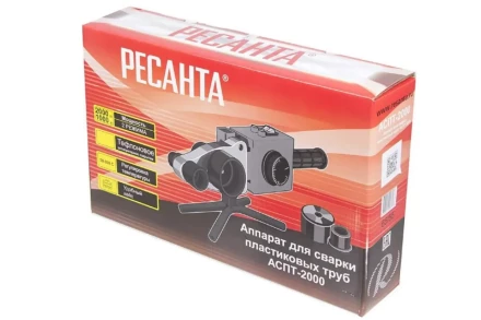 Аппарат для сварки ПВХ труб Ресанта АСПТ-2000 65/55 купить в Ханты-Мансийске