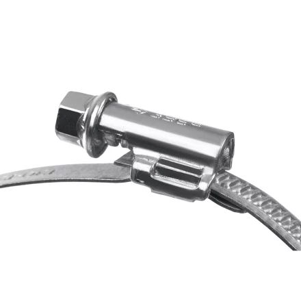 ЗУБР Х-9Н, 20 - 32 мм, накатная лента 9 мм, цинк, 50 шт, червячный хомут (37807-32) купить в Ханты-Мансийске