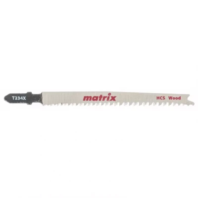 Полотна для электролобзика по дереву 3 штук T234X 90 x 2-3 мм HCS Matrix 78217
