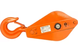 Блок монтажный однорольный с крюком TOR HQG(L) K1-10,0 т с откидной щекой (S) 1048602