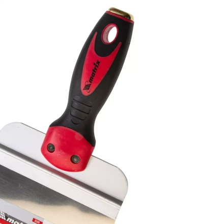 Шпатель фасадный из нержавеющей стали Matrix, 150 мм, двухкомпонентная ручка, широкое полотно, 85509 купить в Ханты-Мансийске