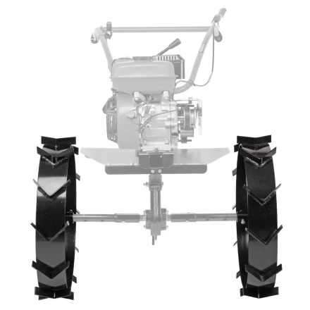 Грунтозацепы Denzel 600/130 мм, посадка круг 30 мм, комплект 2 шт 59914 купить в Ханты-Мансийске