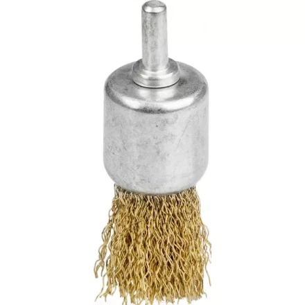 STAYER &quot;PROFESSIONAL&quot;. Щетка кистевая для дрели, витая стальная проволока 0,3мм, 24мм 35113-24 купить в Ханты-Мансийске