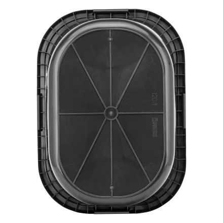 Таз строительный прямоугольный универсальный Matrix, 120л, ударопрочный 81476 купить в Ханты-Мансийске