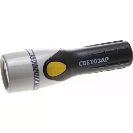 Фонарь СВЕТОЗАР "UPITER" ручной с пластмассовым корпусом и ремешком, ксеноновая лампа, 2xC SV-56373 купить в Ханты-Мансийске