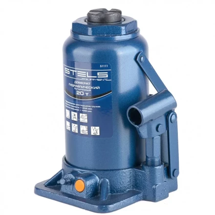 Домкрат гидравлический бутылочный 20 т h подъема 244–449 мм STELS 51111 купить в Ханты-Мансийске