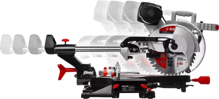 Пила торцовочная с ременной передачей ЗПТ-255-1800 ПЛР серия МАСТЕР купить в Ханты-Мансийске