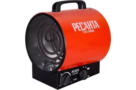Тепловая пушка электрическая РЕСАНТА ТЭП-3000К купить в Ханты-Мансийске