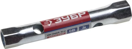 Ключ торцовый ЗУБР &quot;МАСТЕР&quot;, трубчатый двухсторонний, прямой, 12х13мм 27162-12-13 купить в Ханты-Мансийске