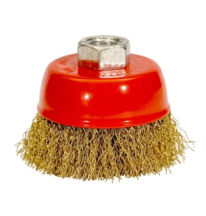 Щетка для УШМ М14/65 мм чашечная сталь прямая 511718 купить в Ханты-Мансийске