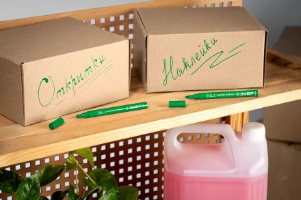 ЗУБР МК-80 зеленый, 0.8 мм маркер-краска (06324-4) купить в Ханты-Мансийске