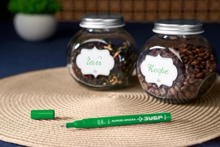 ЗУБР МК-80 зеленый, 0.8 мм маркер-краска (06324-4) купить в Ханты-Мансийске