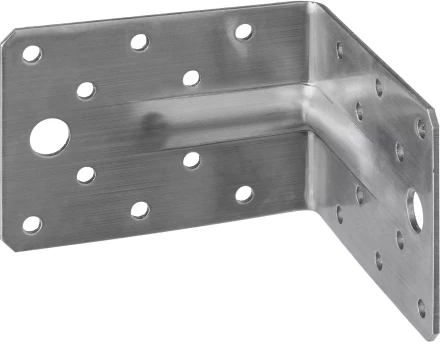 ЗУБР УНКУ-2.0, 65 x 90 x 90 x 2 мм, усиленный нержавеющий крепежный уголок, Профессионал (310516-65) купить в Ханты-Мансийске