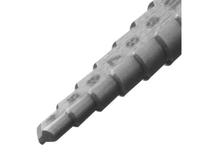 Сверло ступенчатое по металлу Сибртех 723011, 4-5-6-7-8-9-10-11-12 мм, 4241 купить в Ханты-Мансийске