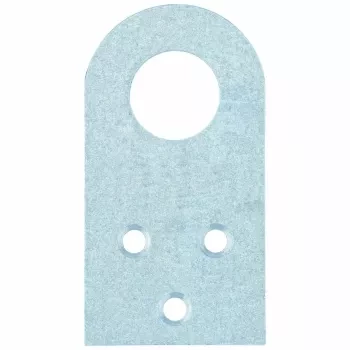 Проушина прямая, 2,0 мм, 90х40 мм, цинк  СИБРТЕХ Россия 46504 купить в Ханты-Мансийске