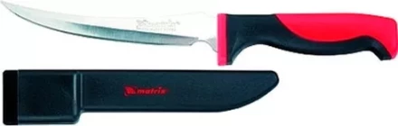 Нож рыбака &quot;FILLET KNIFE&quot; small 150 мм двухкомпонентная рукоятка пластиковые ножны MATRIX KITCHEN 79108 купить в Ханты-Мансийске