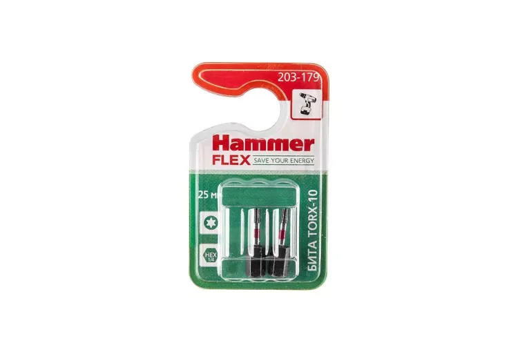 Бита HAMMER T10 25мм купить в Ханты-Мансийске