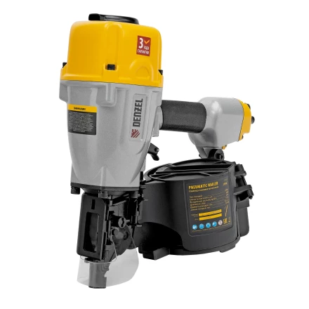 Нейлер пневматический CN90 для гвоздей CNW от 50 до 90 мм// Denzel 57422 купить в Ханты-Мансийске