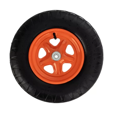 Колесо пневматическое Palisad «Звезда» 4.80/4.00-8 D380 мм, внутренний диаметр подшипника 12 мм, длина оси 90 мм, 689475 купить в Ханты-Мансийске