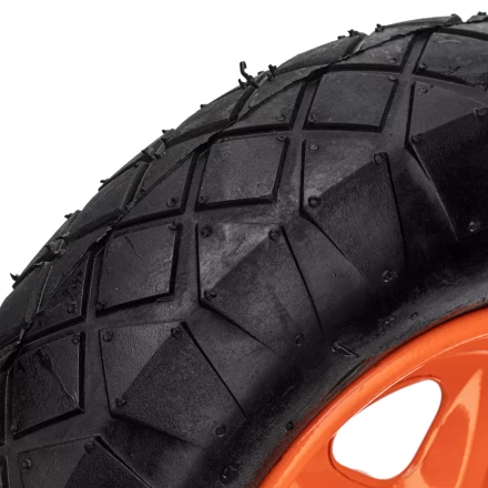 Колесо пневматическое Palisad «Звезда» 4.80/4.00-8 D380 мм, внутренний диаметр подшипника 12 мм, длина оси 90 мм, 689475 купить в Ханты-Мансийске