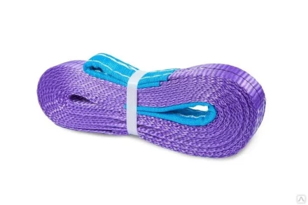 Буксир текстильный ленточный TOR БТЛ 4,5 т 6,0 м (скоба-скоба) 1049997 купить в Ханты-Мансийске