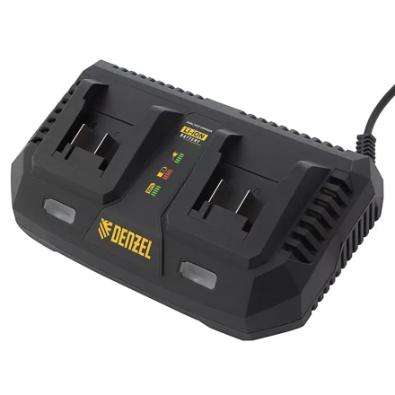 Устройство зарядное для аккумуляторов Denzel IBC-18-3.0-2, Li-Ion, 18В, 3.0 А, для двух батарей 28454 купить в Ханты-Мансийске