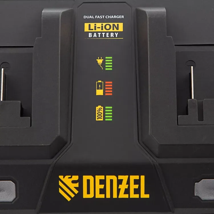 Устройство зарядное для аккумуляторов Denzel IBC-18-3.0-2, Li-Ion, 18В, 3.0 А, для двух батарей 28454 купить в Ханты-Мансийске
