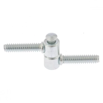 Петля ввертная ПВВ-2 цинк 4штуки Металлист Россия 91543 купить в Ханты-Мансийске