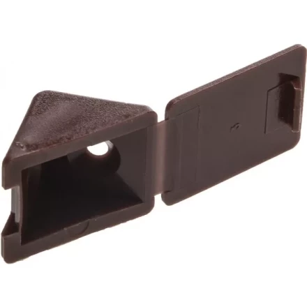 Уголок мебельный ЗУБР с шурупом, цвет кр-дерево, 4,0x15мм, ТФ6, 4шт 4-308256-5 купить в Ханты-Мансийске