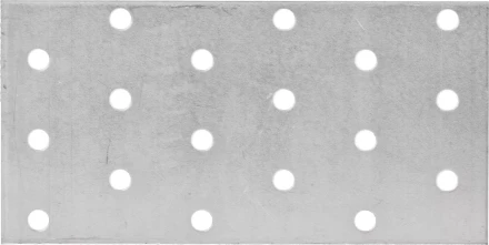 Пластина соединительная ЗУБР "МАСТЕР", 60х120мм, 1шт 310256-060-120 купить в Ханты-Мансийске