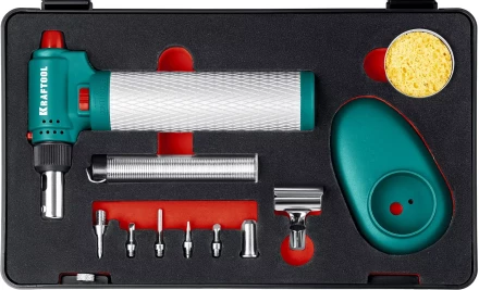 MULTI TORCH набор 8-в-1 многофункциональная автономная газовая горелка с пьезоподжигом, 1300 °С 55506-H8 купить в Ханты-Мансийске