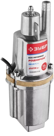 Насос ЗУБР &quot;Родничок&quot; вибрационный, погружной, для чистой воды, 18 л/мин, напор 60м, шнур 15м, 225Вт ЗНВП-300-15_М2_Х купить в Ханты-Мансийске