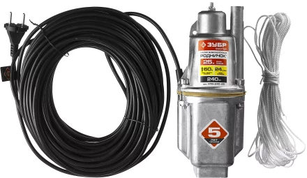 Насос вибрационный Родничок НПВ-240-25 серия МАСТЕР купить в Ханты-Мансийске